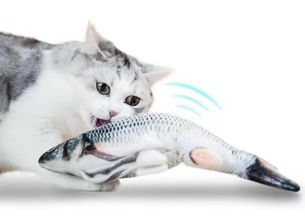 猫のおもちゃ】ダンシングフィッシュ ウグイ 本体 動く 踊る バタバタ